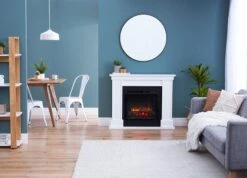 Dimplex 1.5kW Liberty Mantle With LED Firebox In White Finish 9 Dimplex 1.5kW Liberty Mantle With LED Firebox In White Finish -Joes BBQs Store LBY15 AU lifestyle