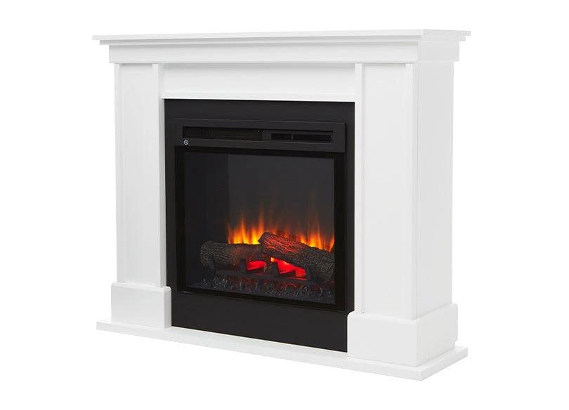 Dimplex 1.5kW Liberty Mantle With LED Firebox In White Finish 2 Dimplex 1.5kW Liberty Mantle With LED Firebox In White Finish - Image 2