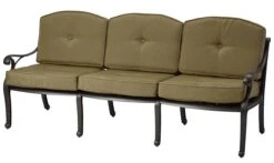 Melton Craft Nassau Three Seat Lounge With Cushion