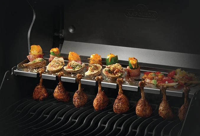 Napoleon Multifunctional Warming Rack For Rogue 425 2 Napoleon Multifunctional Warming Rack For Rogue 425 - Image 2