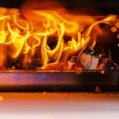 Ooni Karu 16 Inch Portable Wood And Charcoal Fired Outdoor Pizza Oven Startup Bundle -Joes BBQs Store Ooni Karu 16 in use f 1024x1024 2x 5c16f154 6174 4fb7 9a4c 57772f7c5247