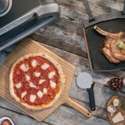 Ooni Karu 16 Inch Portable Wood Charcoal Outdoor Pizza Oven - Pro Bundle -Joes BBQs Store Ooni Karu 16 in use g 1024x1024 2x 3999898d 6743 46ec a55c 88c12e03dae6