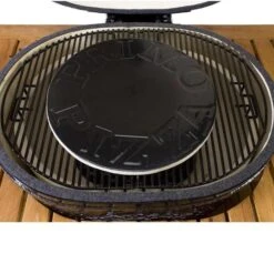 Primo Glazed Ceramic Baking Stone -Joes BBQs Store PrimoGlazedCeramicBakingStoneonthegrill