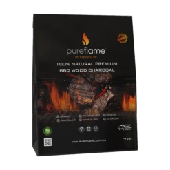 Pure Flame Premium BBQ Charcoal - 7kg Bag