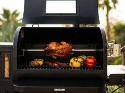 GMG Peak Prime 2.0 Wifi Smart Controlled -Joes BBQs Store ROTISSERIE BLK 300x225 1