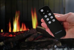 Real Flame Vista Three Sided Electric Fireplace -Joes BBQs Store RealFlameVistaSingleSidedElectricFireplaceRemote fbfcf493 86d4 4a15 aabd 2df24ebbd8bf