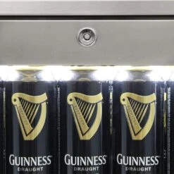 Rhino 330 Litre Triple Heated Glass Door Stainless Steel Bar Fridge - SG3H-HD -Joes BBQs Store Rhino Commercial All Stainless Heated Glass 2 Door Bar Fridge 4 6s5p 2x 218b16de 05f2 4d09 80c7 03981a419316