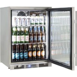 Rhino 148 Litre ENVY Heated Glass Single Door 316 Stainless Steel Outdoor Bar Fridge - ENV1-SS 11 Rhino 148 Litre ENVY Heated Glass Single Door 316 Stainless Steel Outdoor Bar Fridge - ENV1-SS -Joes BBQs Store Rhino ENVY 1 Door Alfresco 316 Stainless Bar Fridge 7 3142c2b6 d523 4b77 9e06 15d181499f18