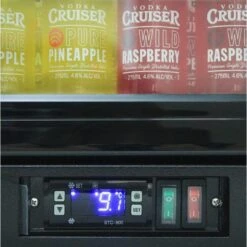 Rhino 129 Litre Black Commercial Glass Door Bar Fridge - SG1-B -Joes BBQs Store Rhino Glass Commercial Bar Pub Fridge Black SG1R B 6 afcfa8a5 61be 47b8 b07f f740853ef5fc