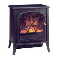 Dimplex Ritz 2kW Portable Electric Fire With Optiflame Log Effect