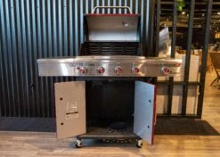 Landmann Triton 4.1 Bordeaux - 4 Burner BBQ -Joes BBQs Store SAM 0573 2