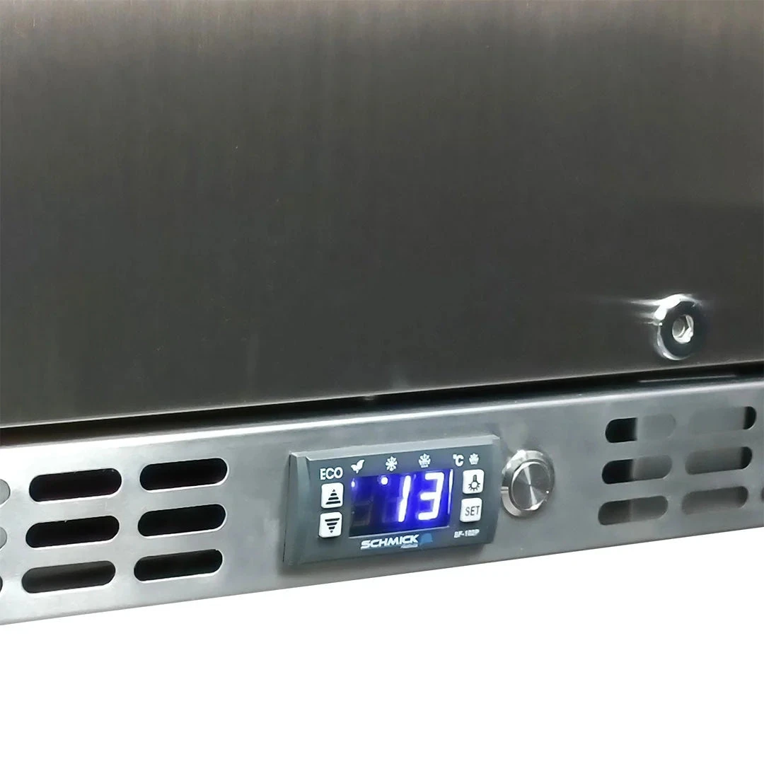 Schmick Quiet Solid 3 Door Stainless Steel Bar Fridge - SK386-SD 9 Schmick Quiet Solid 3 Door Stainless Steel Bar Fridge - SK386-SD - Image 9