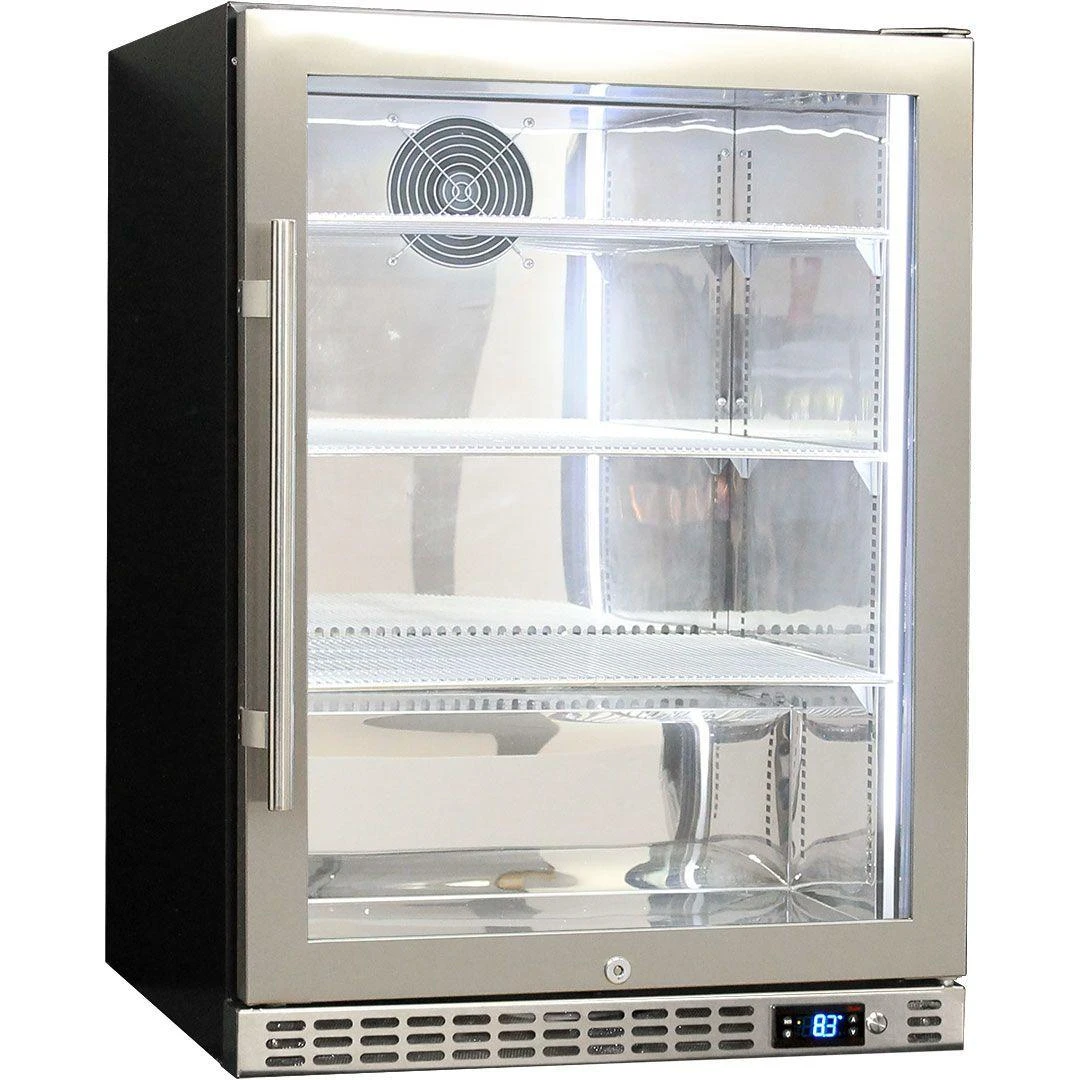 Schmick 164 Litre Glass Single Door Under Bench Bar Fridge - SK156-SS 3 Schmick 164 Litre Glass Single Door Under Bench Bar Fridge - SK156-SS - Image 3