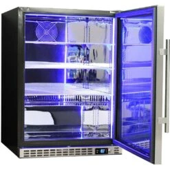 Schmick 164 Litre Glass Single Door Under Bench Bar Fridge - SK156-SS 14 Schmick 164 Litre Glass Single Door Under Bench Bar Fridge - SK156-SS -Joes BBQs Store Schmick Owl Under Bench Quiet Glass Door Fridge SK156 SS 4 wlqs sb 14b26bea caaa 49d6 8bd6 917ed32b5b59