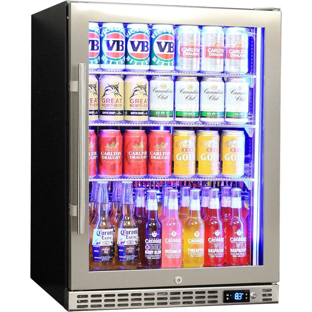 Schmick 164 Litre Glass Single Door Under Bench Bar Fridge - SK156-SS 5 Schmick 164 Litre Glass Single Door Under Bench Bar Fridge - SK156-SS - Image 5