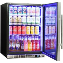 Schmick 164 Litre Solid Single Door Under Bench Stainless Steel Bar Fridge - SK156-SD -Joes BBQs Store Schmick Owl Under Bench Quiet Glass Door Fridge SK156 SS 8 mt6e tr hx48 dp 10db78fe 0663 4227 a0ee d97797cb30f7