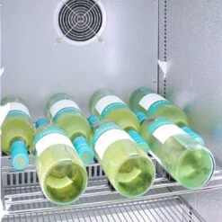 Schmick 105 Litre Single Heated Glass Door Stainless Steel Under Bench Bar Fridge - SK116-HD 16 Schmick 105 Litre Single Heated Glass Door Stainless Steel Under Bench Bar Fridge - SK116-HD -Joes BBQs Store Schmick Front Venting Cold Drink Fridge Model SK116 SS 10 2lvt hl