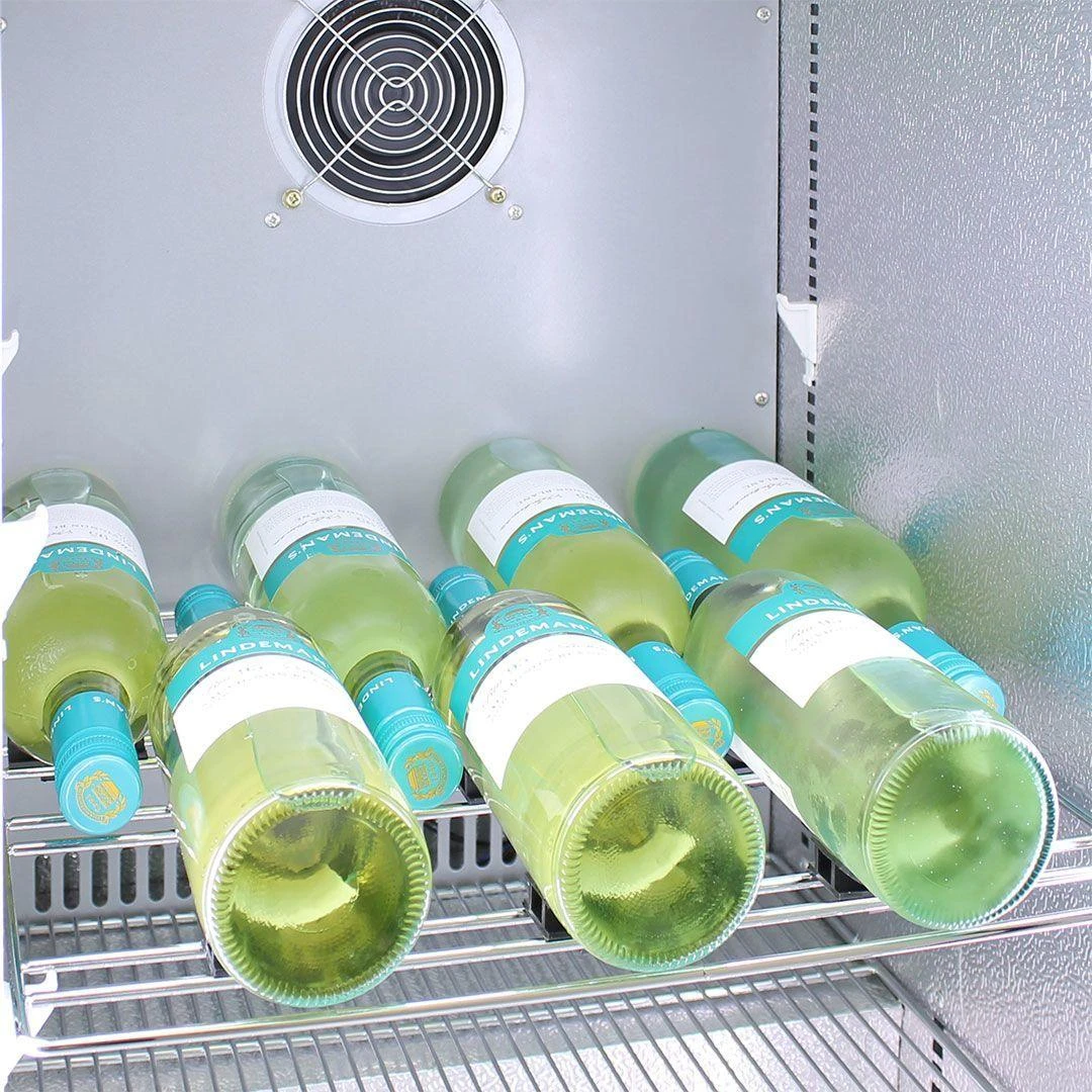 Schmick 105 Litre Single Heated Glass Door Stainless Steel Under Bench Bar Fridge - SK116-HD 8 Schmick 105 Litre Single Heated Glass Door Stainless Steel Under Bench Bar Fridge - SK116-HD - Image 8