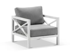 Shelta Bridgeport Aluminium Single Sofa