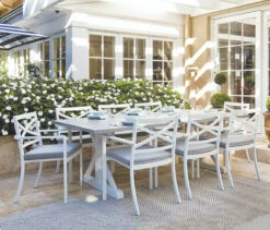 Shelta Bridgeport Dining Table 6 Shelta Bridgeport Dining Table -Joes BBQs Store SheltaBridgeportDiningTable setting