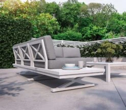 Shelta Bridgeport 3 Piece Platform Corner Modular Setting -Joes BBQs Store SheltaBridgeportloungeside