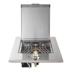 Smart Drop-In Side Burner Gas BBQ Cooktop In Stainless Steel