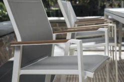 Shelta St Malo Chairs -Joes BBQs Store St Malo Dining Set Close up 01 S