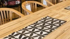 Shelta Segovia Teak 13 Piece Setting With Alzina Chairs -Joes BBQs Store TSE400100D.TEAK1