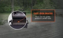 Oklahoma Joes Tabletop Rambler Charcoal Grill -Joes BBQs Store TabletopRamblerCharcoalGrillImagesAcloserLook 2