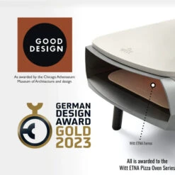 WITT Etna Fermo 16 Inch Gas Single Burner Pizza Oven - Stone -Joes BBQs Store WITT Etna Fermo Gas Powered Pizza Oven 16 Stone 3 695x695 0b8d97ee e4f9 4791 bdf5 be83a6204c5e