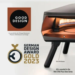 WITT Etna Rotante 16 Inch Gas Double Burner Pizza Oven With Rotating Stone - Black -Joes BBQs Store WITT Etna Rotante Gas Powered Pizza Oven 16 Black 7 695x695 533x 58a4954a a928 4c7a aa7f 2c086ebe8409