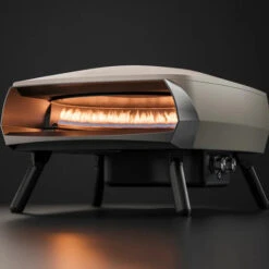 WITT Etna Rotante 16 Inch Gas Double Burner Pizza Oven With Rotating Stone - Stone -Joes BBQs Store WITT Rotante Gas Powered Pizza Oven 16 stone 3 695x695 533x c58590b8 def1 4d3e 9d5f 31c196094cbc