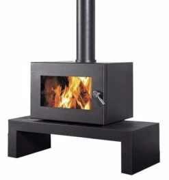 Blaze 605 Wood Heater With Coffee Table Base