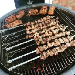 GrillGrates For The XL Big Green Egg And Big Joe Kamado Grill -Joes BBQs Store big kamado joe with skewers 66268.1507922761.1280 54f4c65a 523c 41d6 9242 67ca97cfb3ce