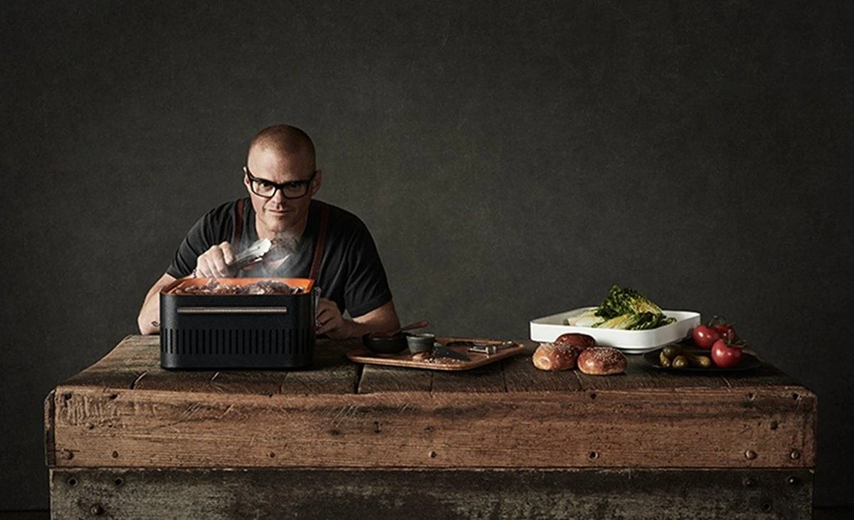 Everdure By Heston Blumenthal Cube Charcoal BBQ Stone + 1kg Beech Charcoal 5 Everdure By Heston Blumenthal Cube Charcoal BBQ Stone + 1kg Beech Charcoal - Image 5