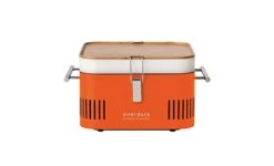 Everdure By Heston Blumenthal Cube Charcoal BBQ Orange + 1kg Beech Charcoal