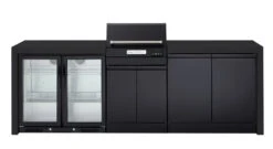 CROSSRAY EXtreme Electric Black Outdoor BBQ Kitchen - TCEK-11