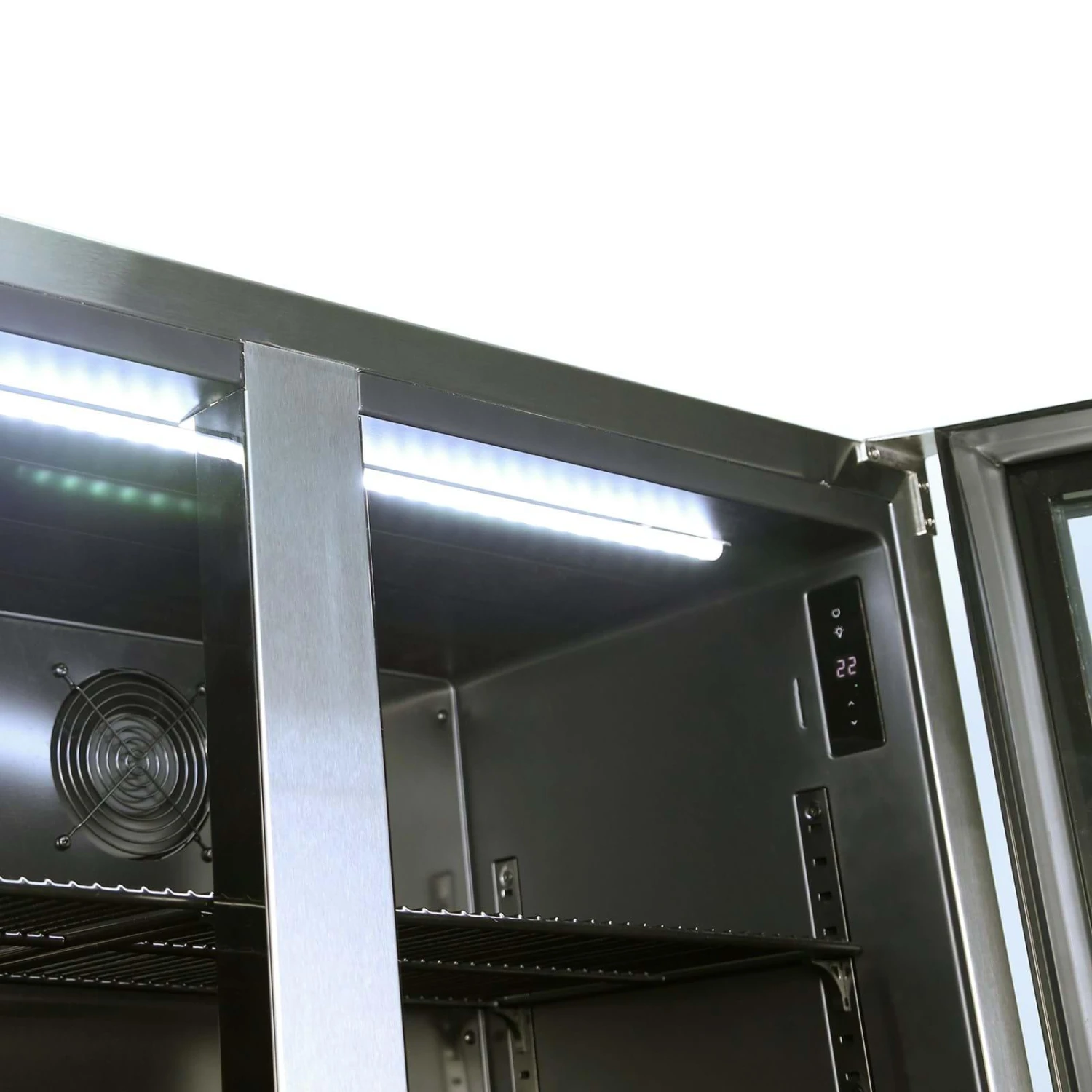 Gasmate Nova Graphite Outdoor Kitchen With 6 Burner BBQ And Double Door Fridge + Top 17 Gasmate Nova Graphite Outdoor Kitchen With 6 Burner BBQ And Double Door Fridge + Top - Image 17