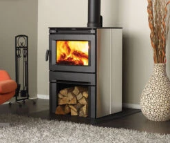 Regency Alterra F175B Freestanding Wood Fire -Joes BBQs Store wood alterra StainlessSteel