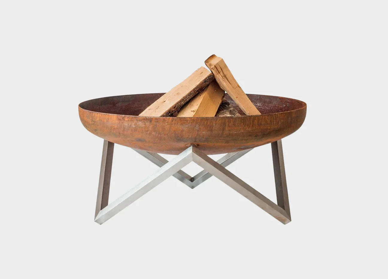 Alfred Riess Darvaza Steel Fire Pit - Medium 1 Alfred Riess Darvaza Steel Fire Pit - Medium